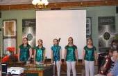 Музыкальное выступление  ансамбля "Гармония"  из "Центра развития  творчества детей и юношества".