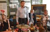 Поздравить участников мероприятия с праздником приехал представитель администрации Железнодорожного района г. Пензы  Храмцов А.М.