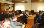 14  ноября  2013 года  на  экскурсии учащиеся  школы №45 пос. Монтажный.