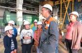 Экскурсия по котлотурбинному цеху.
