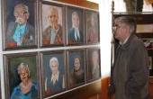 4 апреля 2013года. Выставка портретов ветеранов ВОВ и Трудового фронта к 70 -летию ТЭЦ-1.